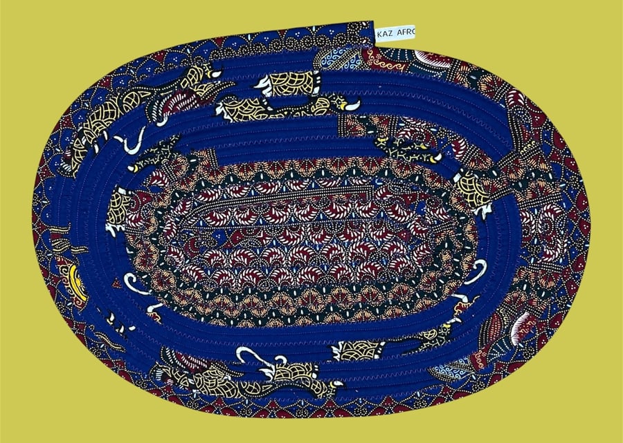Jelly Roll Placemats - African Print 