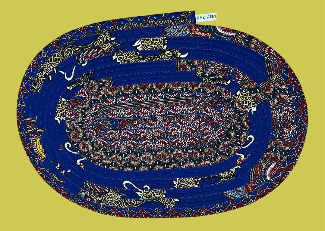 Jelly Roll Placemats - African Print 