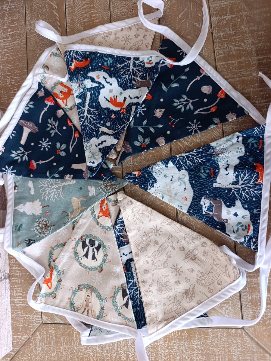 Winter Wonderland Christmas bunting 
