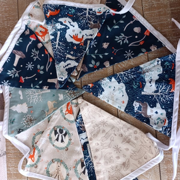 Winter Wonderland Christmas bunting 