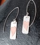 Copper heart silver rectangles