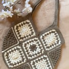 Granny Square Crochet bag