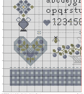 308 - Blueberry Cottage Cross Stitch Pattern Quaker Alphabet Sampler (PDF Chart) - Image 6