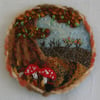 Autumn Fungi Brooch