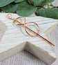 Shawl Pin, Copper Celtic Infinity Knot - Image 5