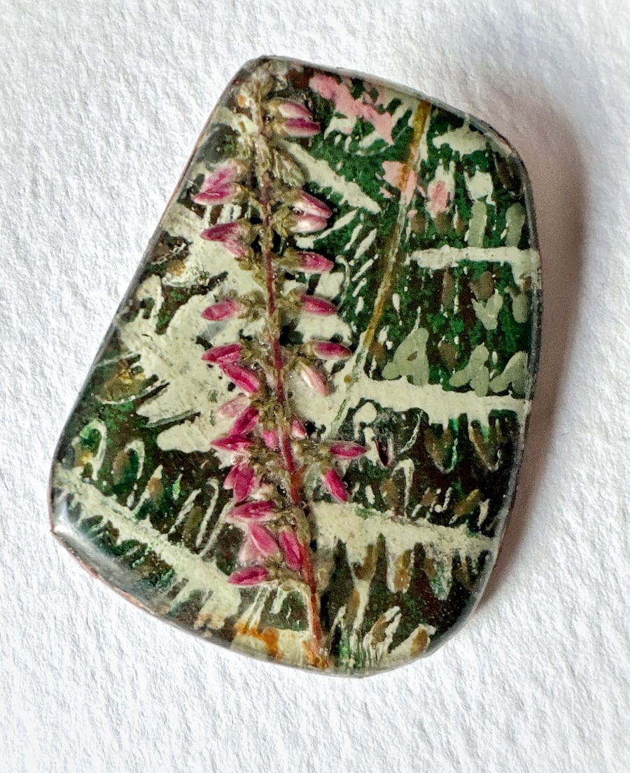 Heather Botanical Brooch
