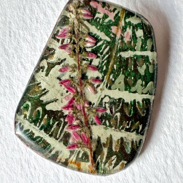 Heather Botanical Brooch