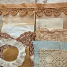 No.12 Vintage and Plant-Dyed Textile Fabric Inspiration Pack