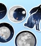 Moon Gazing Hare Die Cut Sticker Pack - Image 7