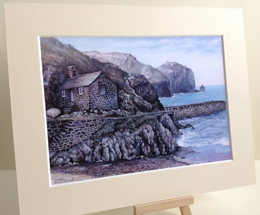  PRINT - Eddy's Loft, Mullion Cove