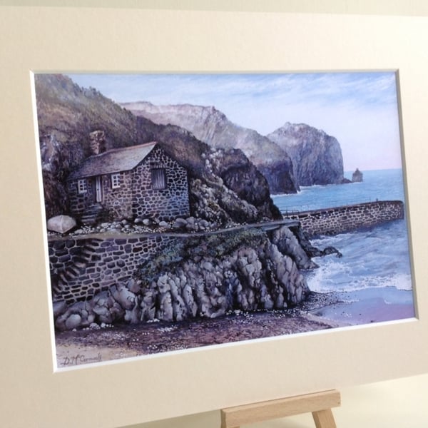  PRINT - Eddy's Loft, Mullion Cove