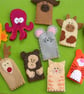 Hamster felt finger puppet - Image 2