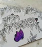 Set of 4 Butterfly Gift Tags - Image 3