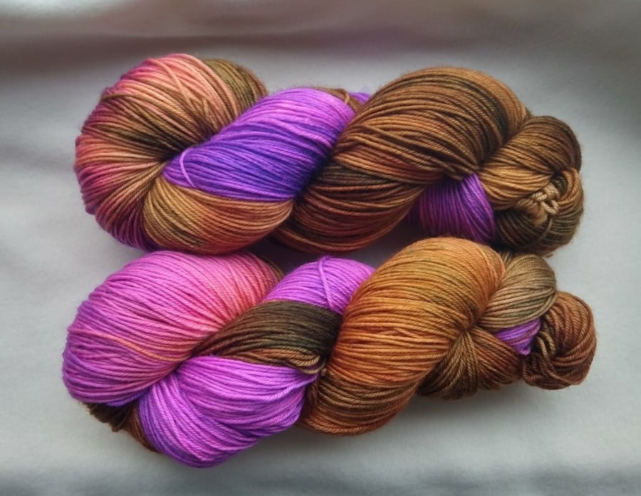 Aphrodisia Merino 4ply Hand Dyed Wool Yarn - Folksy