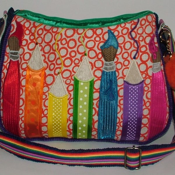 Its all about the colour - Artist Handbag 