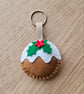 Christmas Pudding Keyring