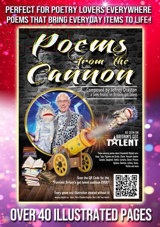 Poetry Book Stocking filler Secret Santa Gift Bedtime Story  by Jeff Drayton BGT