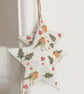 Robin Decoupage Christmas Tree Star Decorations Set of 2 (Set A) - Image 2