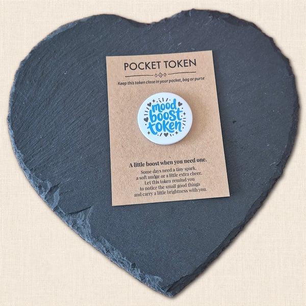 Mood Boost Pocket Token - Cheerful Encouragement Gift