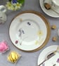 Fine Bone China Cake Plate - Image 1