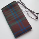 Tartan Glasses case