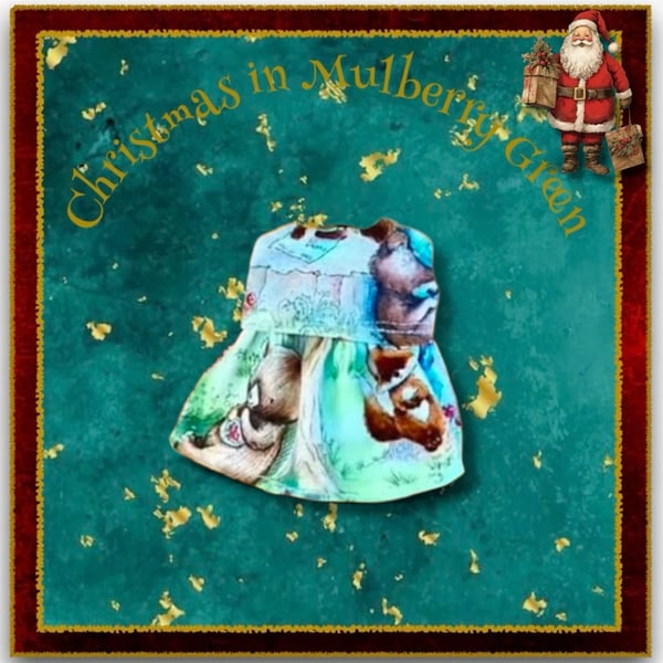 Forest Friends Dress for Baby Daisy 