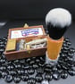 Handcrafted Shaving Brush in Spalted Beech wood with Engine Piston (SKU SB09) - Image 8