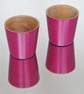 A pair of colourful lacquered cups - Image 1