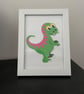 Die Cut Dinosaur Picture