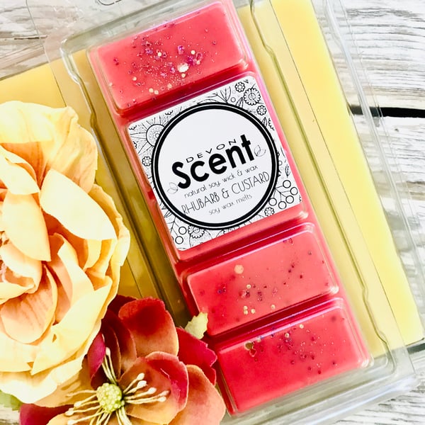 Rhubarb & Custard Snap Bar Wax Melts 