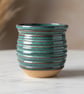 Wheel thrown Seafoam Ridge Pot 