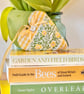YELLOW BRIAR ROSE HEART DECORATION - with lavender - Image 4