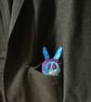 Pocket Monster Bunny Handmade Plushie, gift, Newborn, nursery - Image 5