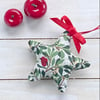 BERRIES AND LEAVES - CHRISTMAS STAR DECORATION