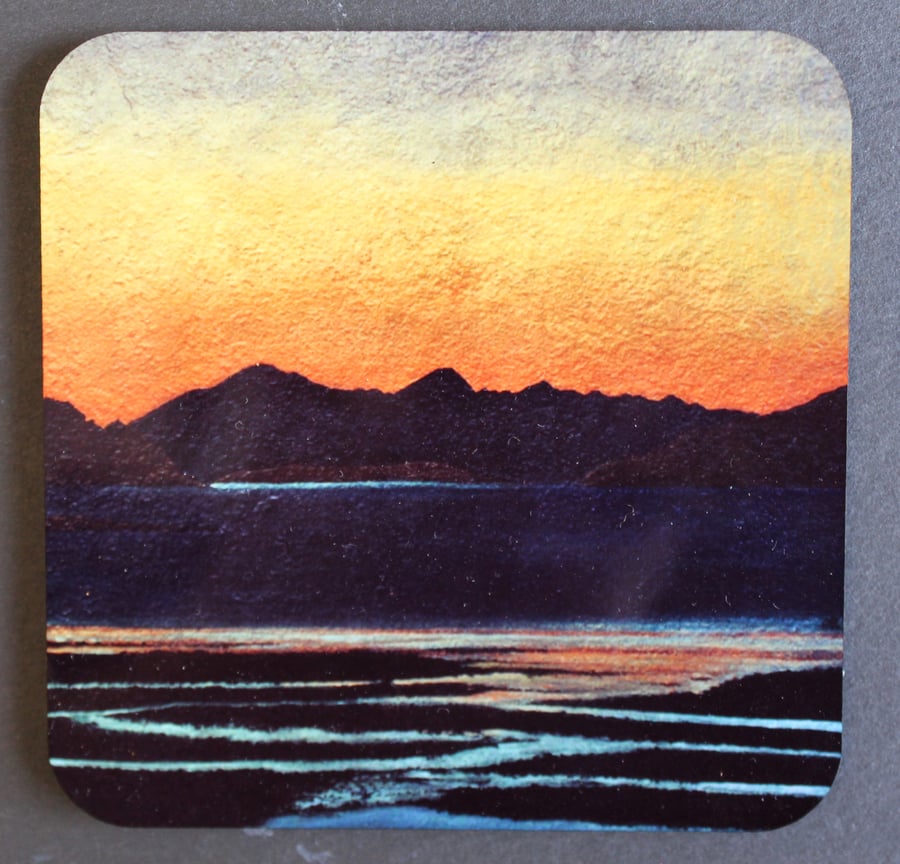 The Cuillin from Achintraid Coaster