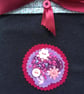 Hand Embroidered Reusable Felt Bag - Image 3