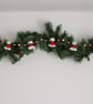 Macrame Santa hat garland - Image 3