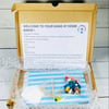 fused glass beaded bird kit
