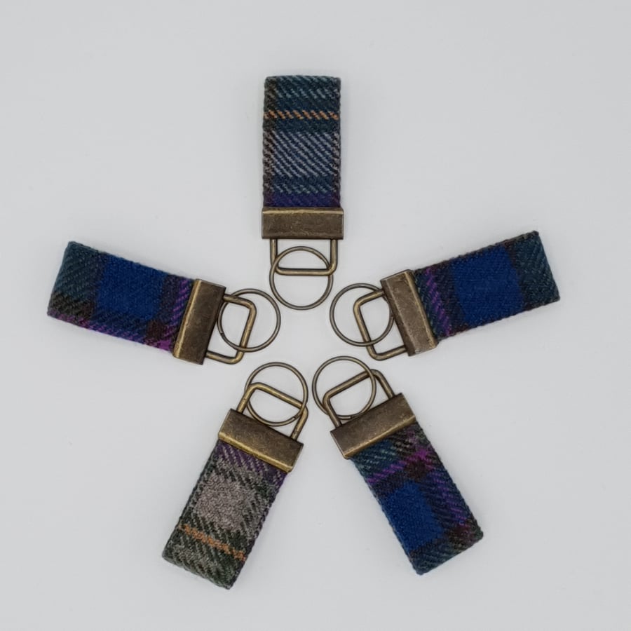 Craobh Tartan Handwoven Key Fob