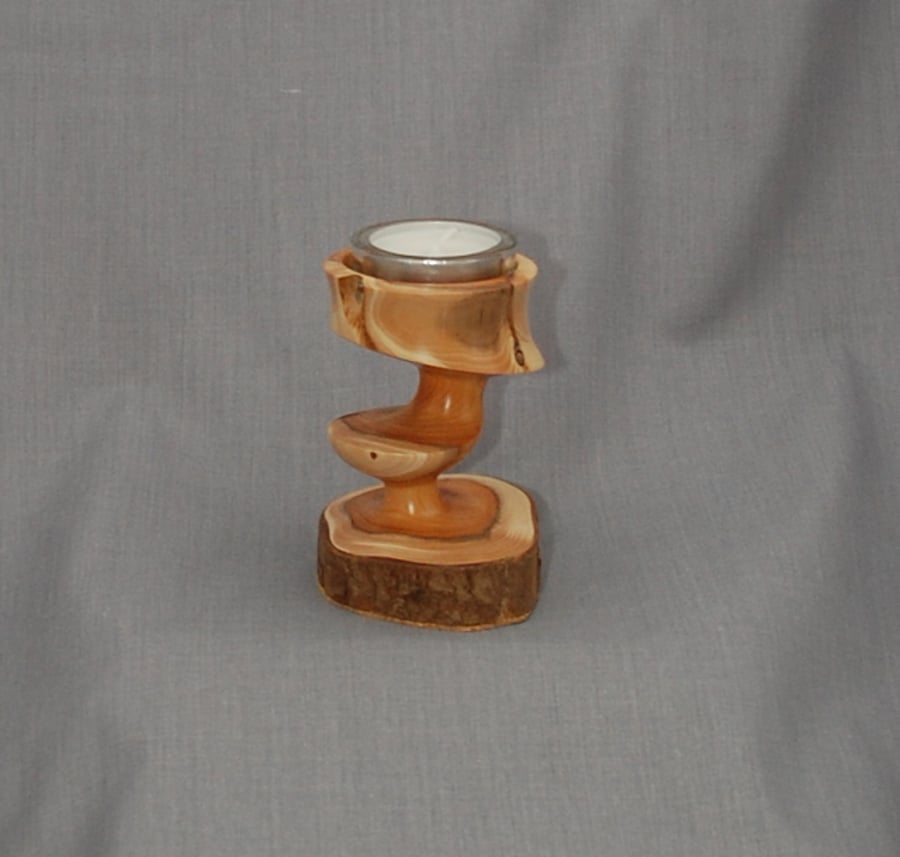 Tea Light in English Yew