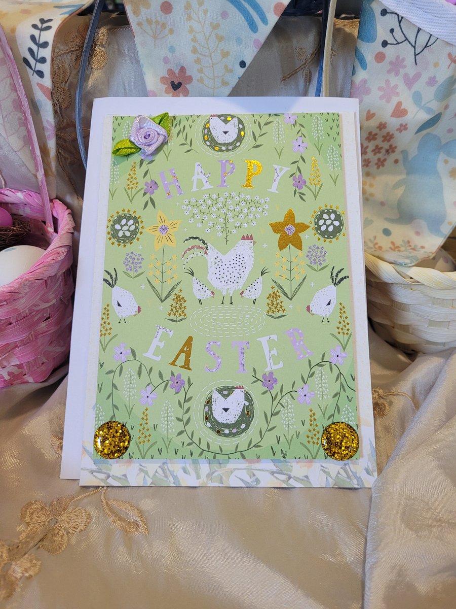 Easter Greeting Card - Cockerel