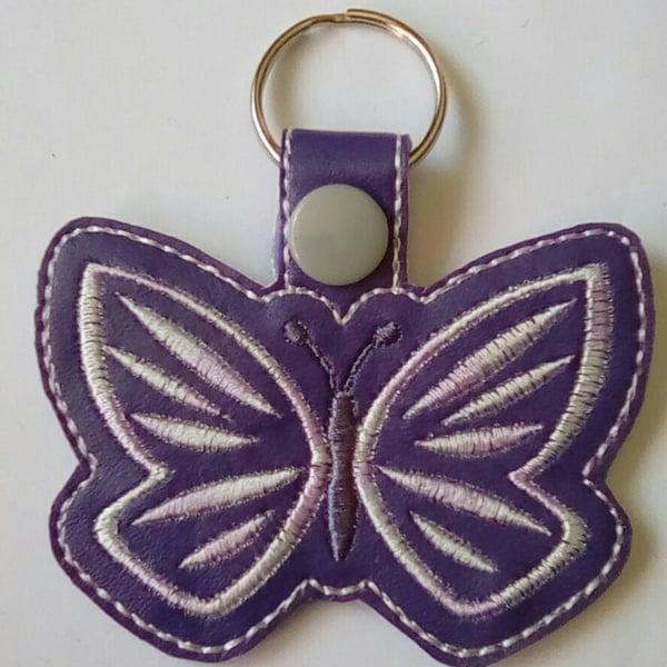 333. Primavera butterfly keyring.