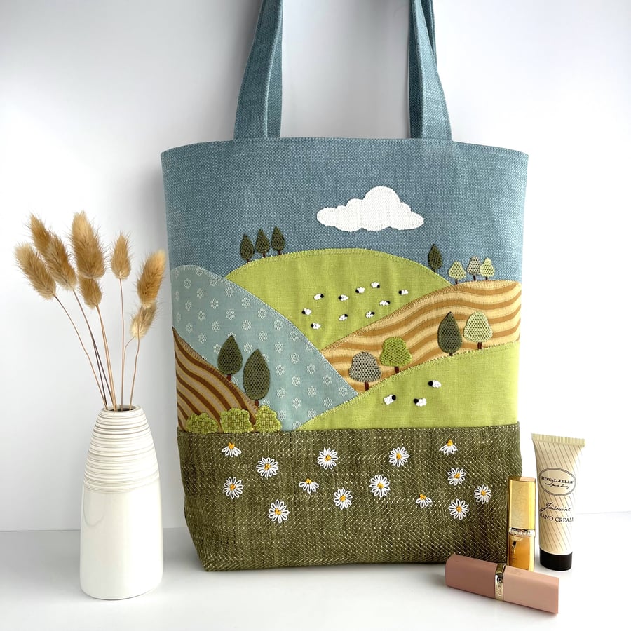 English Countryside Tote Bag