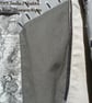 Tusk White and Grey Vogue pattern fitted Jacket - Image 8