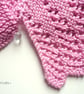 Pink cotton collar - Ladies cotton gift - One-of-a-kind neck accessory - Image 5
