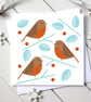 Robins Christmas Card - Image 1