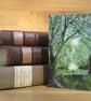 Atmospheric Landscape Art Greetings Card-Scenic Woodland Glade-5x7 Blank Inside - Image 2
