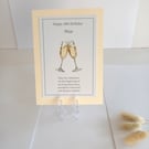 Personalised 18th Birthday Keepsake, Milestone Birthday, Daughter, Granddaughter