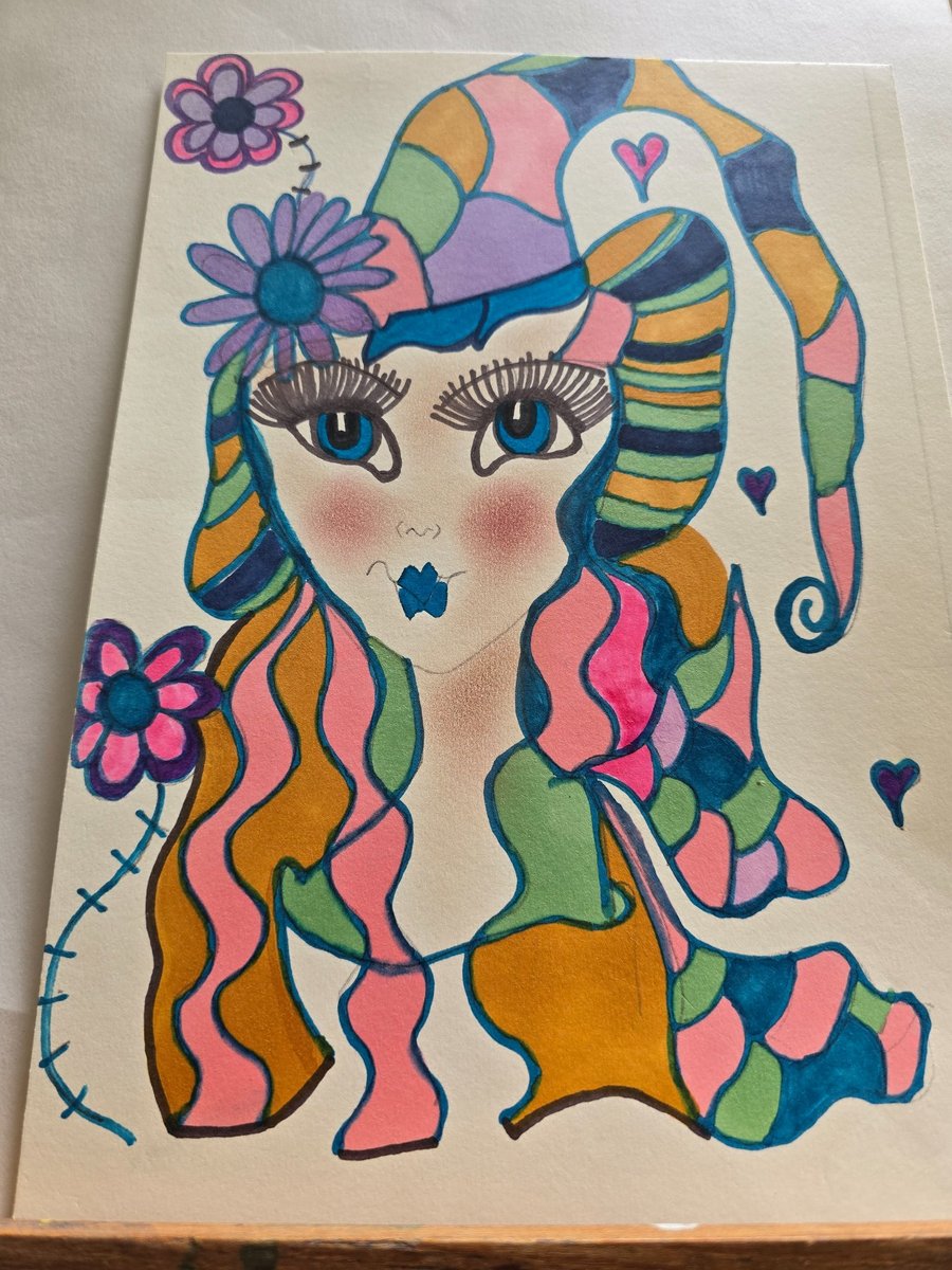 Fairy Witch Drawing 