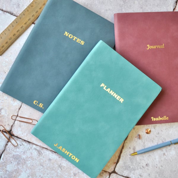Personalised Planner A5 Notebook